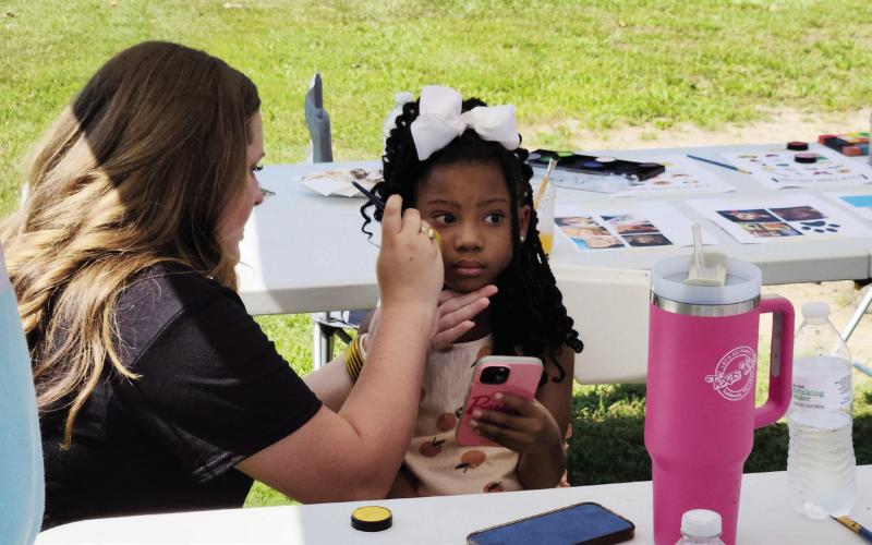 The annual Juneteenth celebration was held Friday, offering food and fun. Community members were also honored during the celebration. TRIBUNE PHOTOS / NICOLE KIMBALL