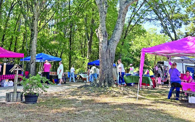 Community flea market draws crowds to Folktale Venue