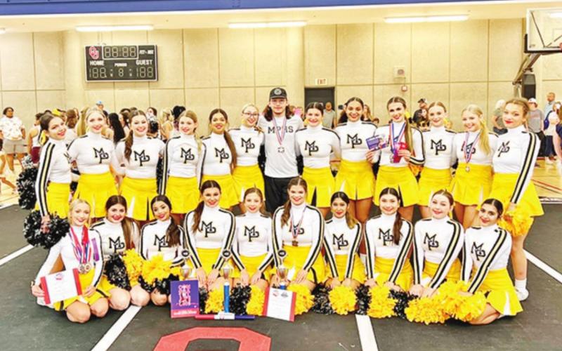 The 2022-2023 MPHS Cheer squad COURTESY PHOTOS