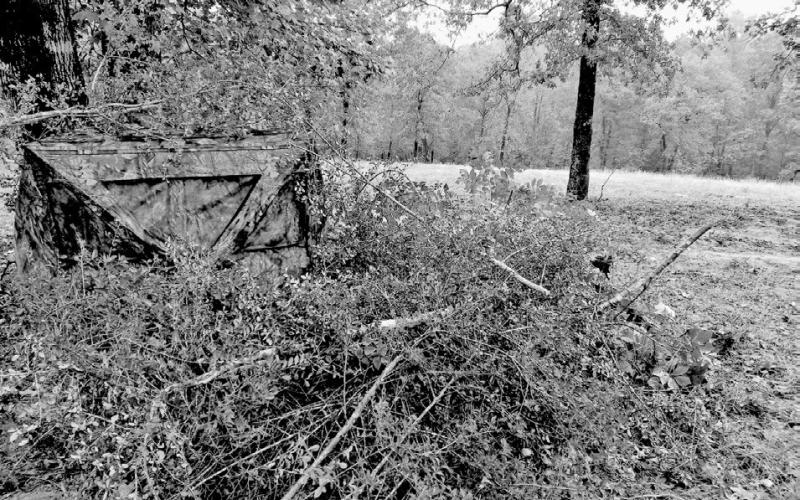 Pop-up ground blinds are becoming increasingly popular with deer and turkey hunters because of their portability and convenience. There are several good ones on the market for under $200. PHOTO BY MATT WILLIAMS