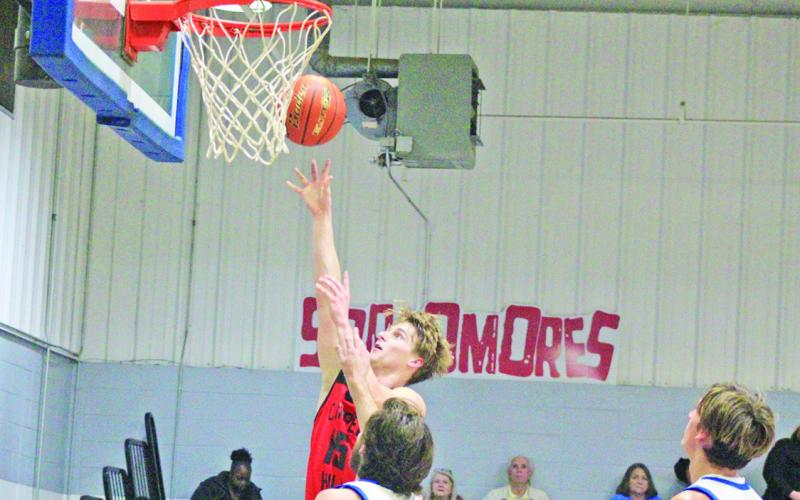 Braden Buchanan and the fifth-ranked Chapel Hill Red Devils started district play 2-0 with wins over Winona and Mount Vernon. The Devils traveled to Winnsboro Tuesday and host Mineola Friday. TRIBUNE PHOTOS / QUINTEN BOYD