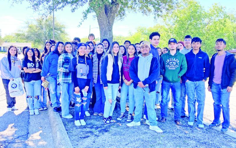 MPHS CAP students at Texas A&amp;amp;M—Commerce COURTESY PHOTO