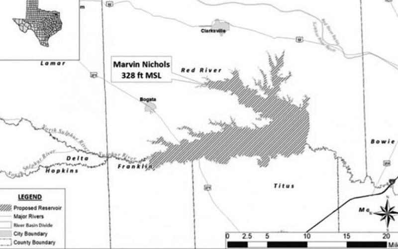 Legislature calls for feasibility study of Marvin Nichols Reservoir