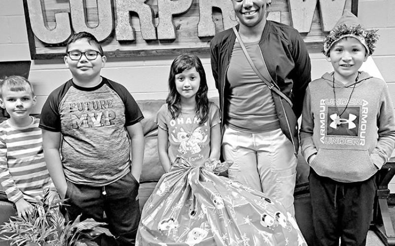 Corprew Elementary holds Silver Stocking Drive