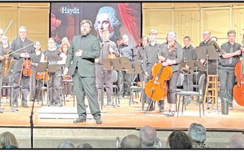 The Mount Pleasant Chamber Orchestra under the direction of David Mills Courtesy photos