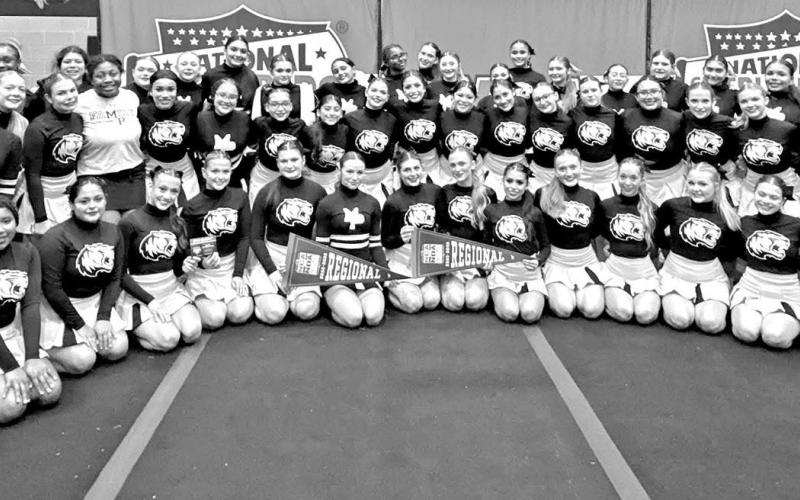 MPJH and MPHS Cheerleaders place in top 5 at NCA North Texas Regional