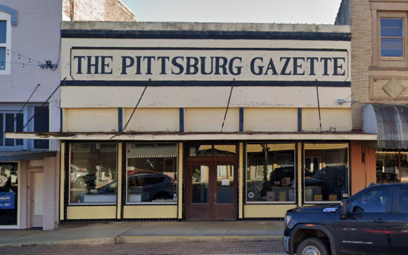 The Pittsburg Gazette, located at 112 Quitman Street, will now host the Mount Pleasant Tribune office.