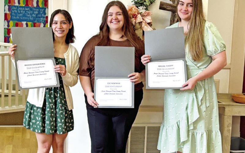 Scholarship awarded to graduating seniors, successful school staff members retire