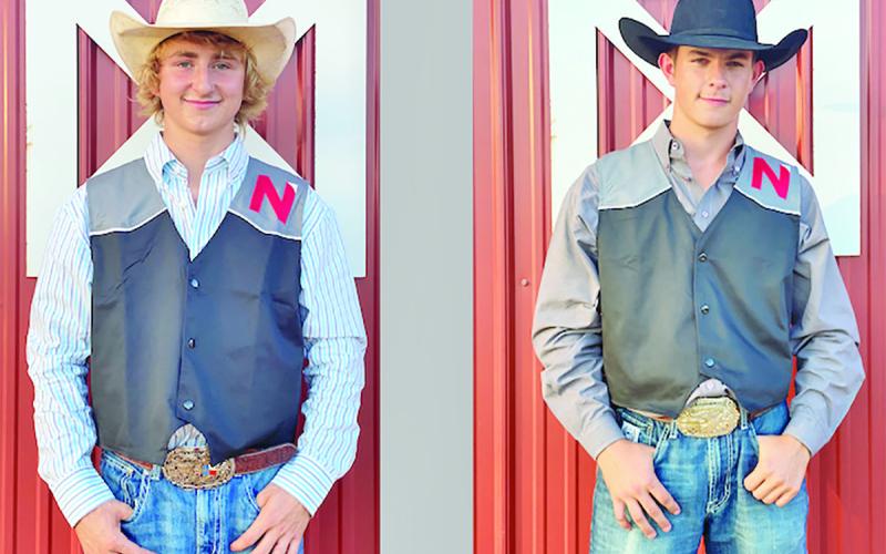 Colton Burkard and Brennen Wilson COURTESY PHOTO