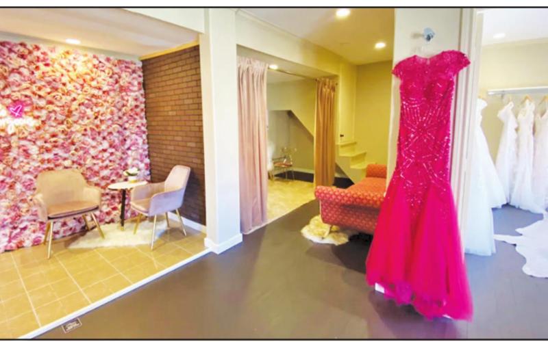 Marie’s Bridal offers several dress collections for those shopping for a wedding dress or other special formal. TRIBUNE PHOTO / TARA RICHARDSON