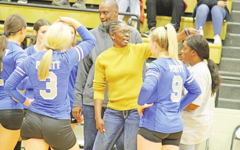 Coach Engra Patt-Mason and the Pewitt Lady Brahmas will look to return to the playoffs in an unchanged District 14-3A after a fourth place finish last season. TRIBUNE PHOTO / QUINTEN BOYD