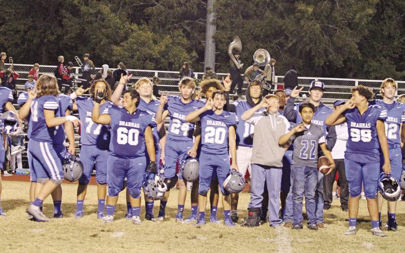 The Pewitt Brahmas will meet the West Rusk Raiders in the bi-district round of the playoffs next week. TRIBUNE PHOTO / QUINTEN BOYD