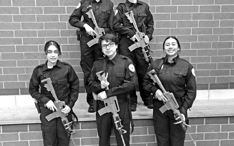 MPHS SWAT team state qualifiers: Front (L to R) Raquel Garza, Zaid Perez, Valeria Bello; Back (L to R) Esmeralda Perez, Addison Heeren; Not pictured Abigail Guerrero COURTESY PHOTO