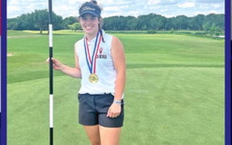 Chapel Hill’s Katie Hart brought home her second UIL 3A girls’ state golf title in three trips with a threestroke win last week at Austin’s Jimmy Clay Golf Course.
