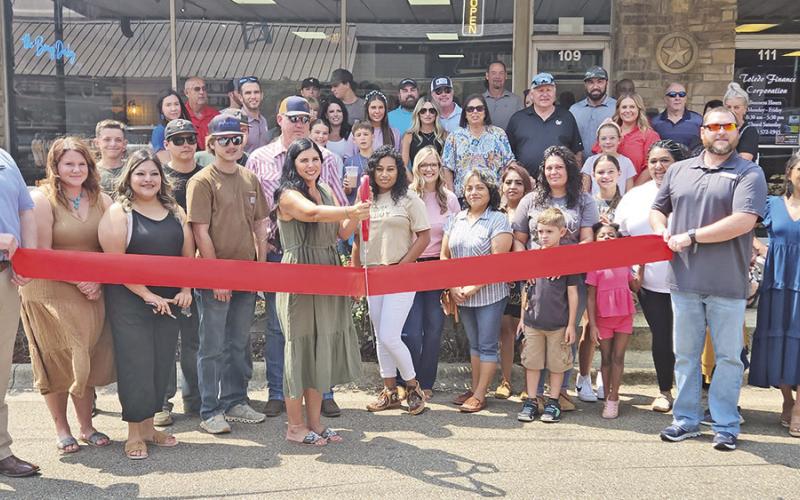 The new storefront location for The Broncy Donkey Leather Company officially opened on August 9