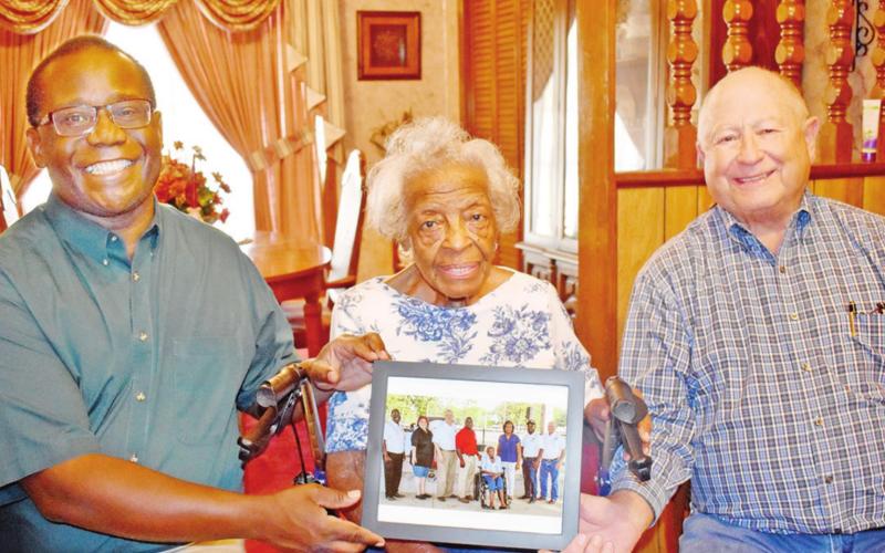 City recognizes 104-year-old Oma Bell Roney COURTESY