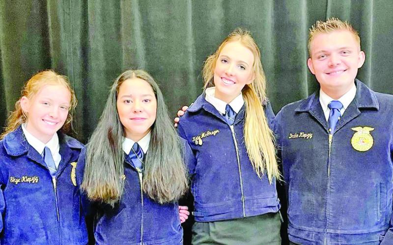 Chapel Hill FFA teams finish year with trip to state