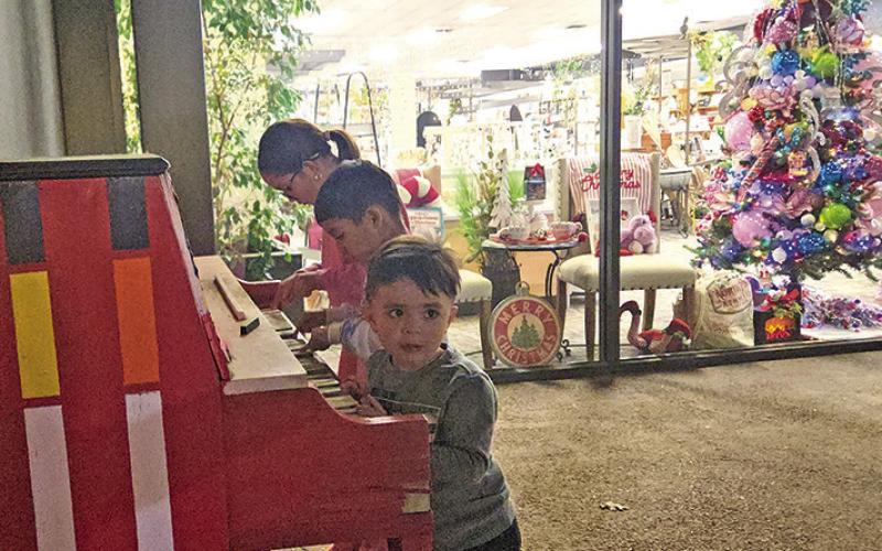Christmas tree lights up downtown Mount Pleasant