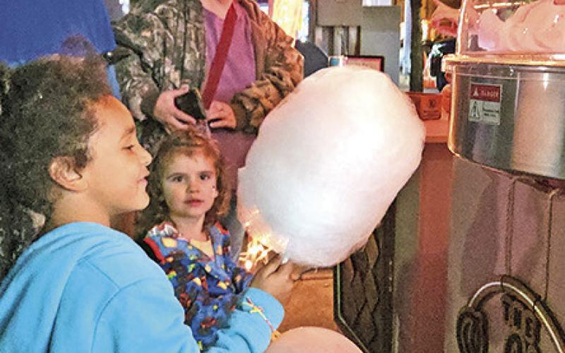 Christmas tree lights up downtown Mount Pleasant