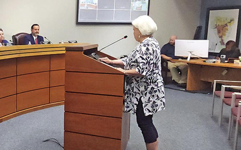 Numerous citizens had a chance to speak during the special session TRIBUNE PHOTOS / NICOLE KIMBALL