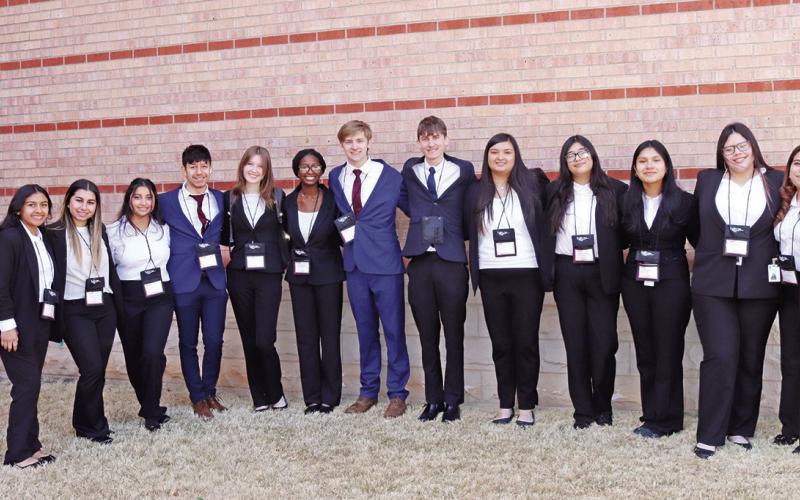 MPHS HOSA Area 3 Spring Leadership Conference competitors COURTESY PHOTOS