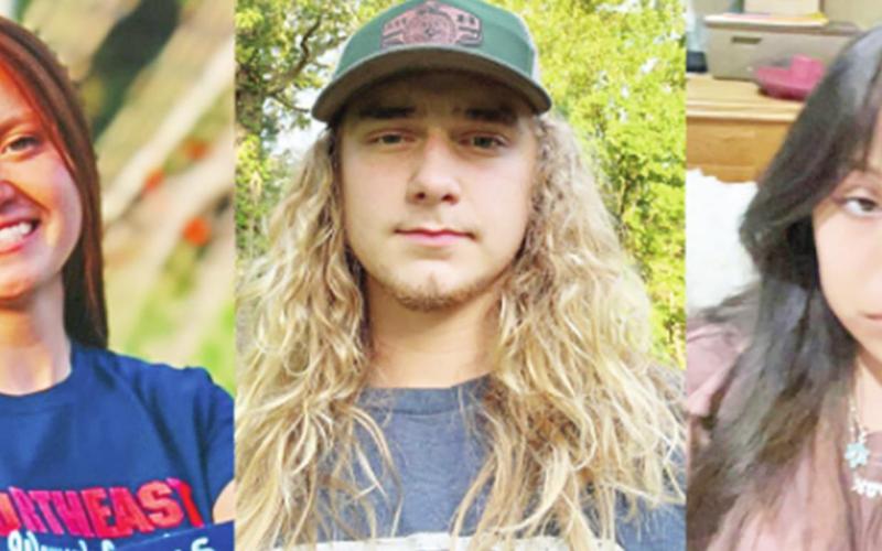 Pictured (from left) is: Ochoa, Wright and Castañon. COURTESY PHOTO