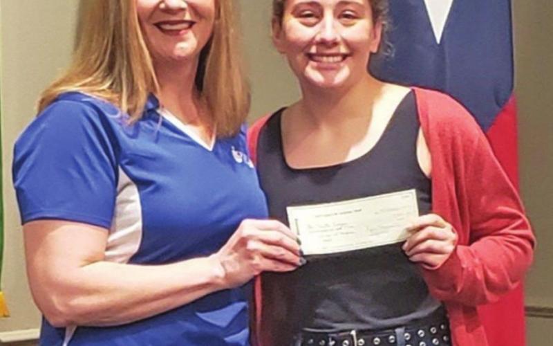 The Pilot Club of Mt. Pleasant presented two $500 scholarships to 2021 graduating seniors