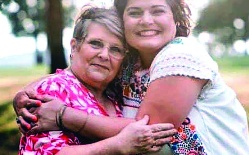 Sabrina Vaseleck with her momma, Pat Boykin, whose battle with cancer became the inspiration for Ruby &amp;amp; Begonia. COURTESY PHOTO