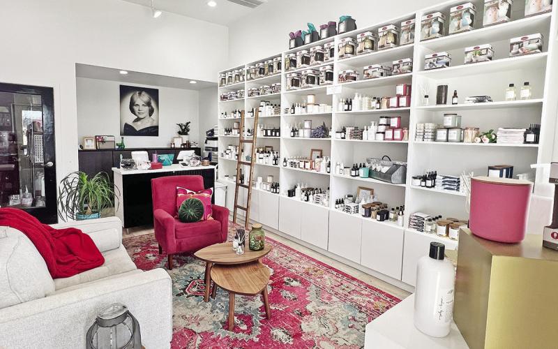 The inside of Ruby &amp; Begonia offers all who enter an aromatic wonderland filled with candles, room sprays and a host of other products. COURTESY PHOTO