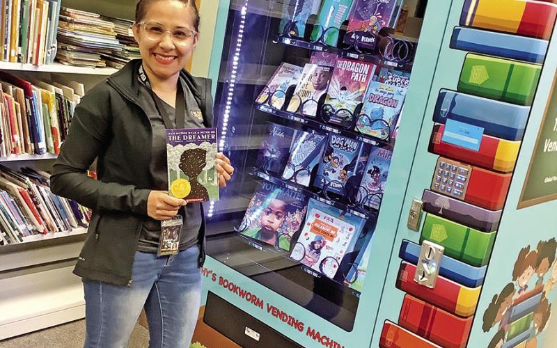Third-grade teacher Evelyn Gallardo chose The Dreamer