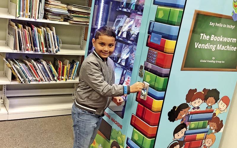 Third-grader Renan Sandoval is ready to make his choice