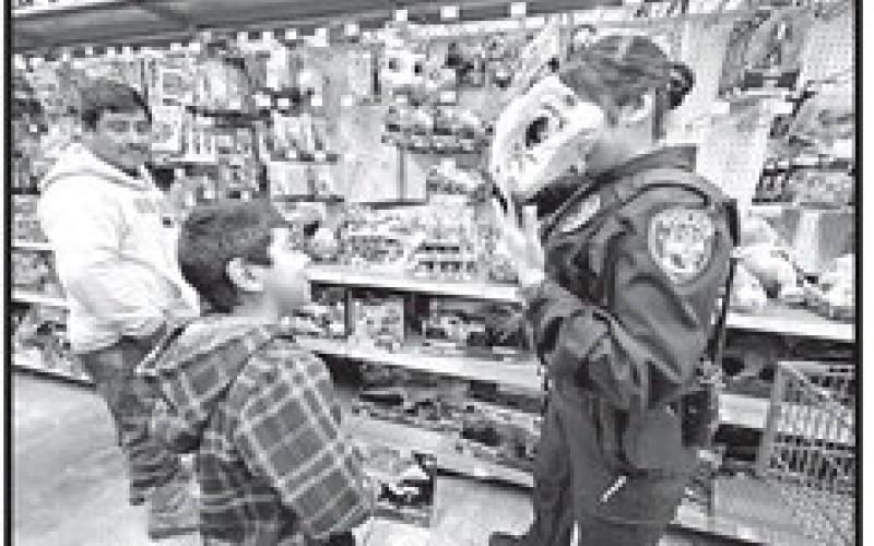 ‘Shop with First Responders’provides Christmas gifts for over 100 kids