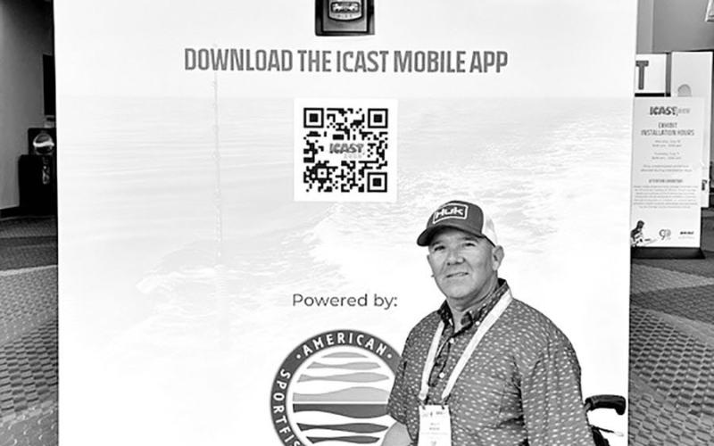 Sunbelt Sales rep Brady Winans of Caddo Mills recently returned home from ICAST 2023 in Orlando, Florida. It was Winans’ first trip to the world’s largest sportfishing trade show since was severely injured in a tragic boat crash on Cedar Creek Lake in December 2021.