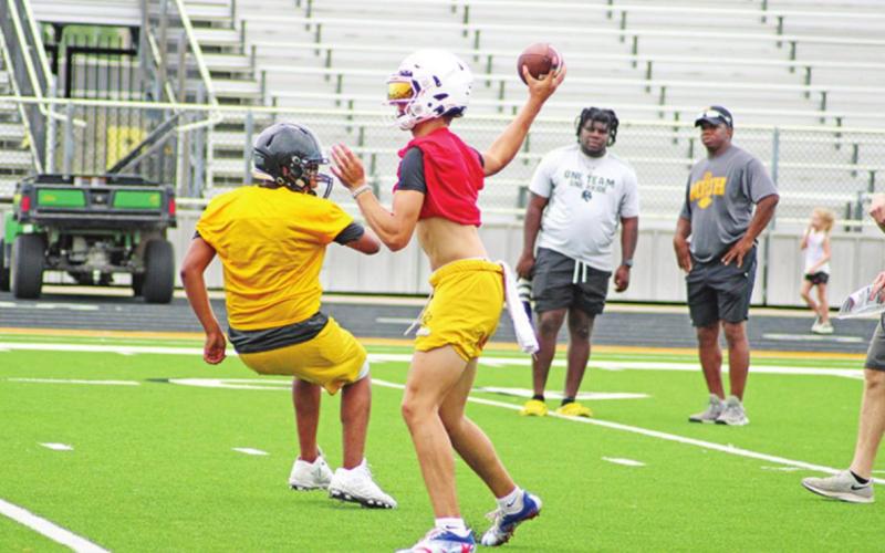 Heating up: football practices begin