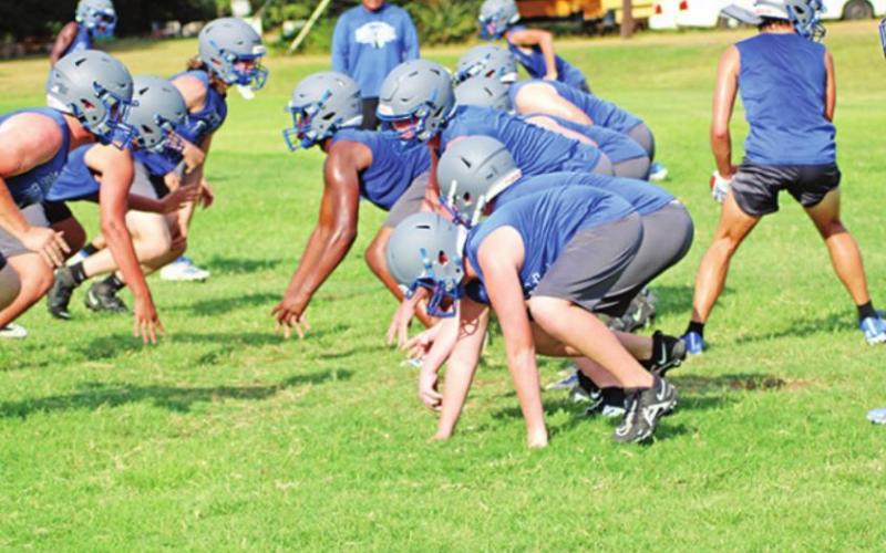 Heating up: football practices begin