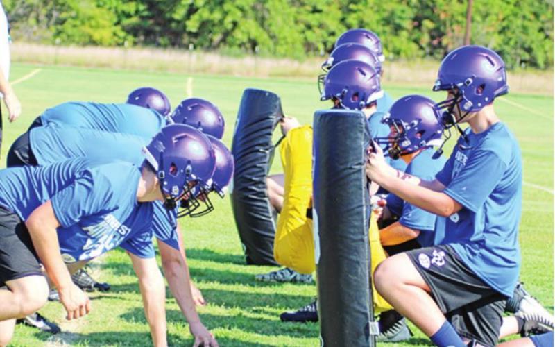 Heating up: football practices begin