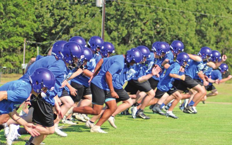 Heating up: football practices begin