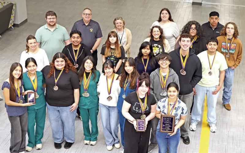 Pictured: members of the MPHS UIL Academic teams Courtesy Photo