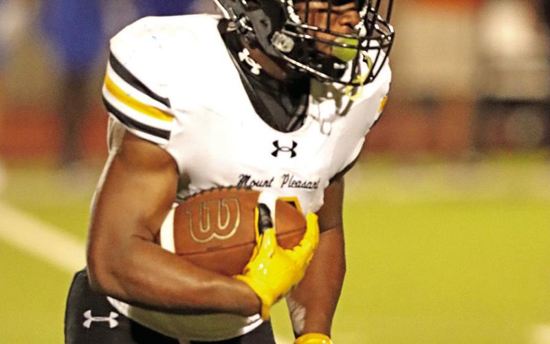 Tony Grant sets the tone for the ground game for the Tigers vs Lindale.