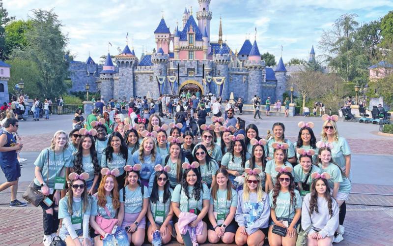 MPHS Tiger Dolls travel to Los Angeles