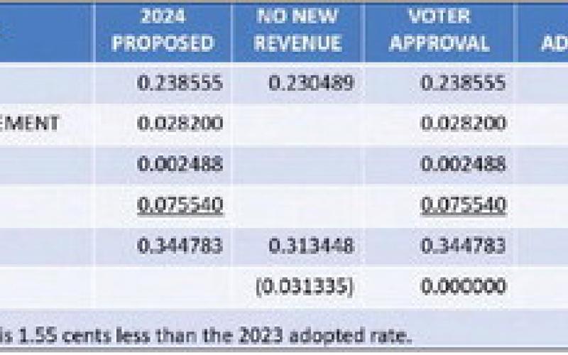 City council approves property tax rate