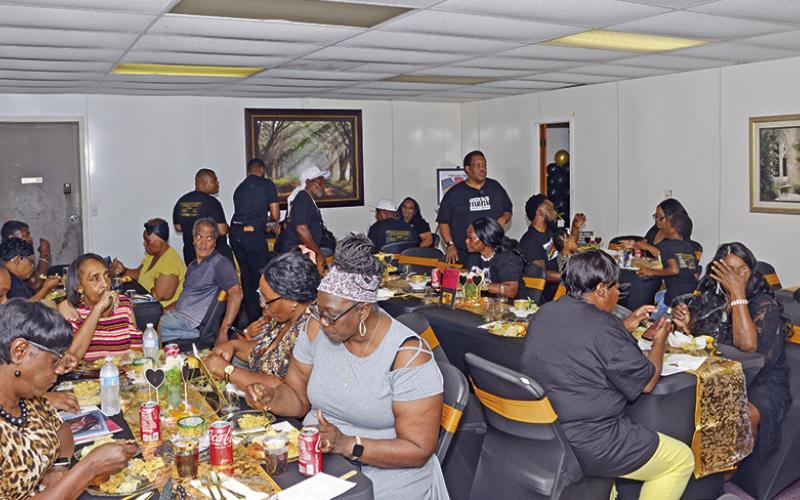 Lunch held during Castleberry’s book signing