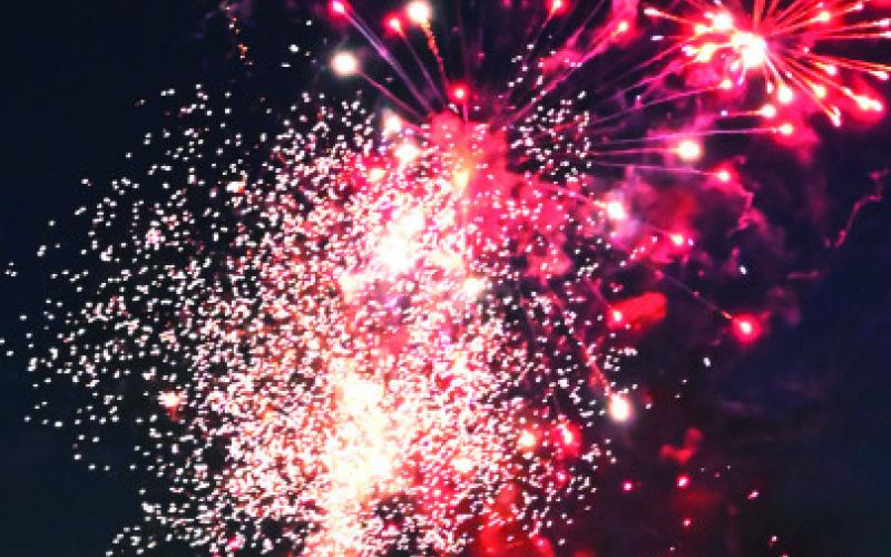 Annual Talco firework show dazzles
