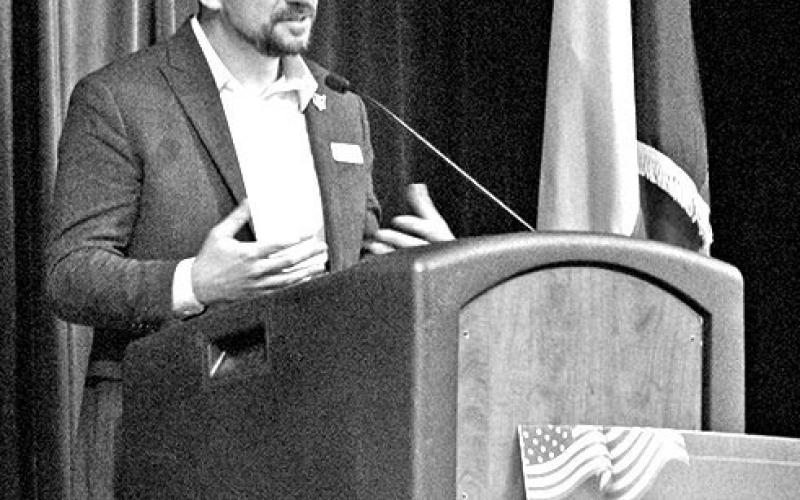 Democratic Candidate Evan Hunt