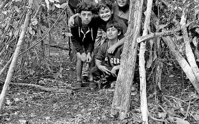 (front) Jaylan Garcia, (middle left to right) Oskar Nieto, Adrian Ayala, (back left to right) Nathan Zavala, Alfredo Ramirez