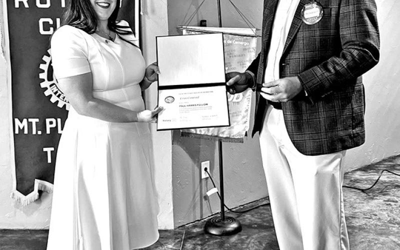 Mount Pleasant Rotary chooses Rotarian of the Year