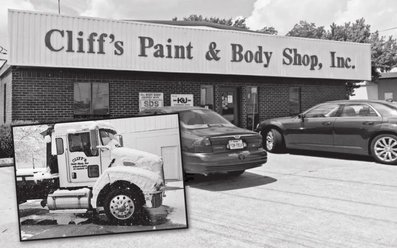 Cliff’s Paint &amp; Body Shop: Where all work is GUARANTEED