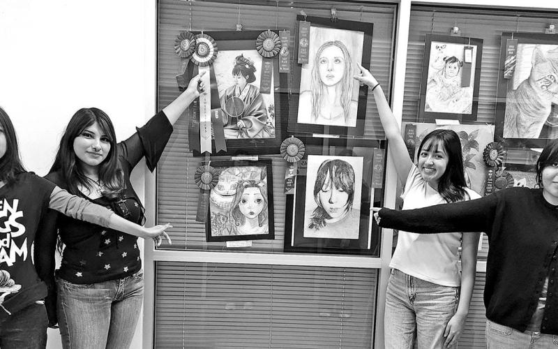 Michelle Garrett, Dayanara Pulquero, Evelyn Hernandez, Jaydy Martinez