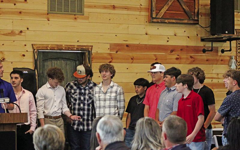 Harts Bluff concludes year of first with first athletic banquet