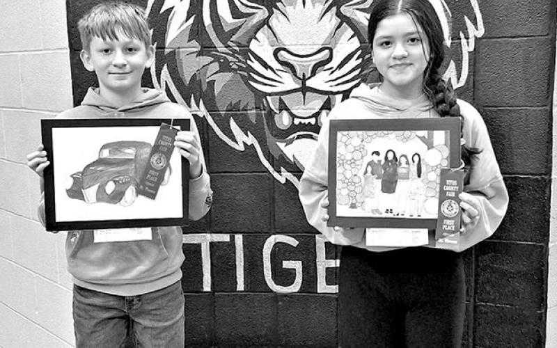 MPJH art students win ribbons at Titus County Fair